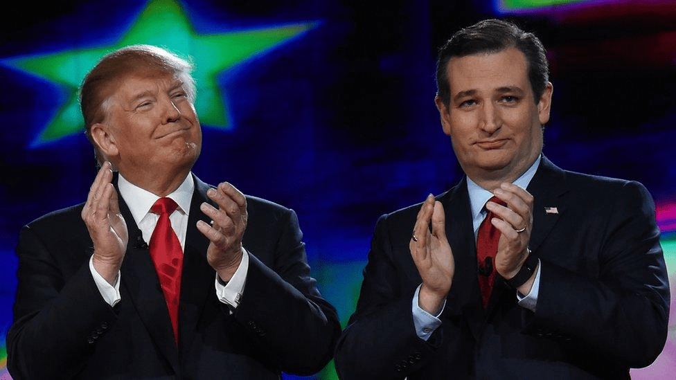 Trump and Ted Cruz Houston rally 2018