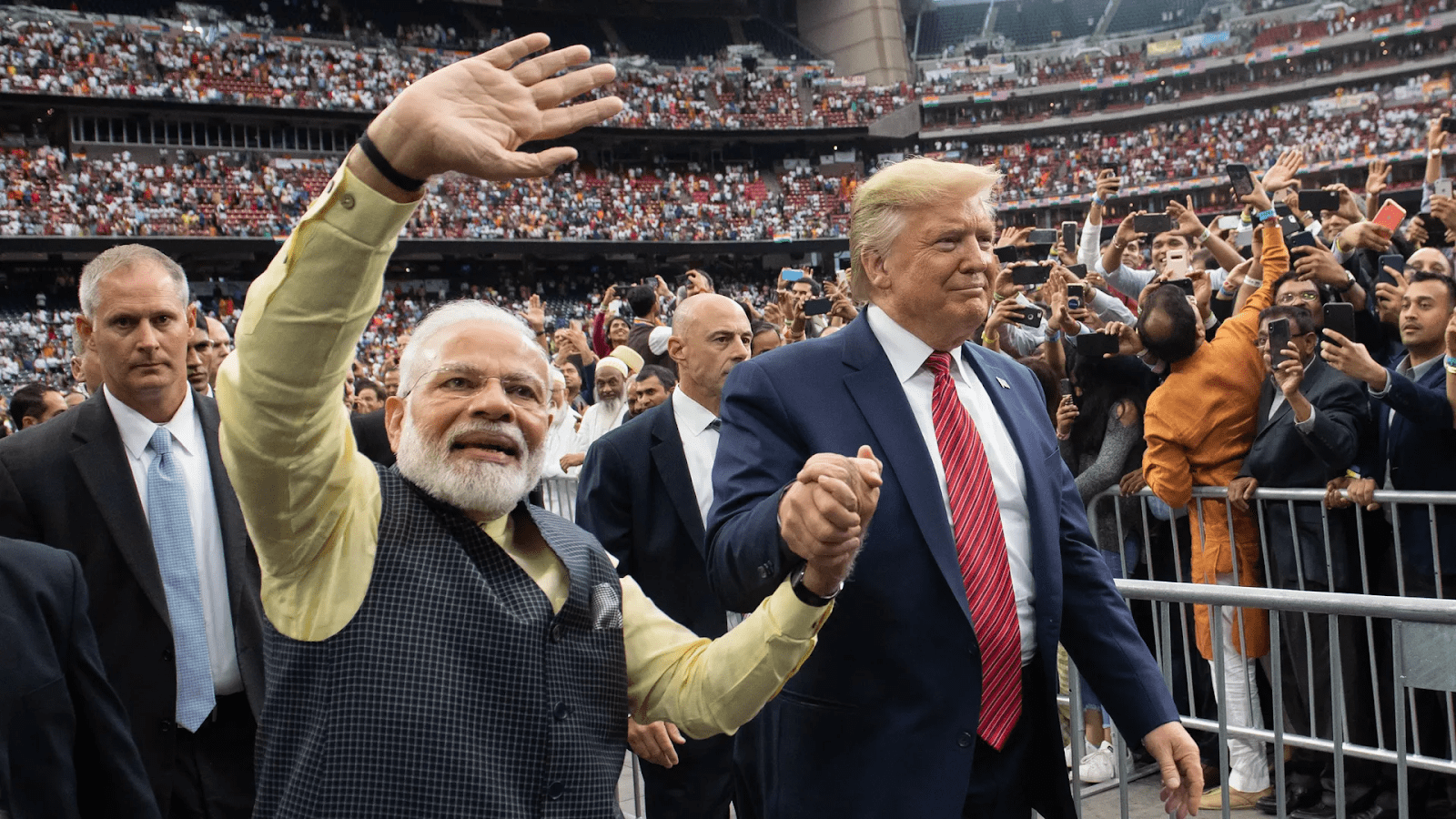 Trump and Modi Houston Howdy Modi 2019