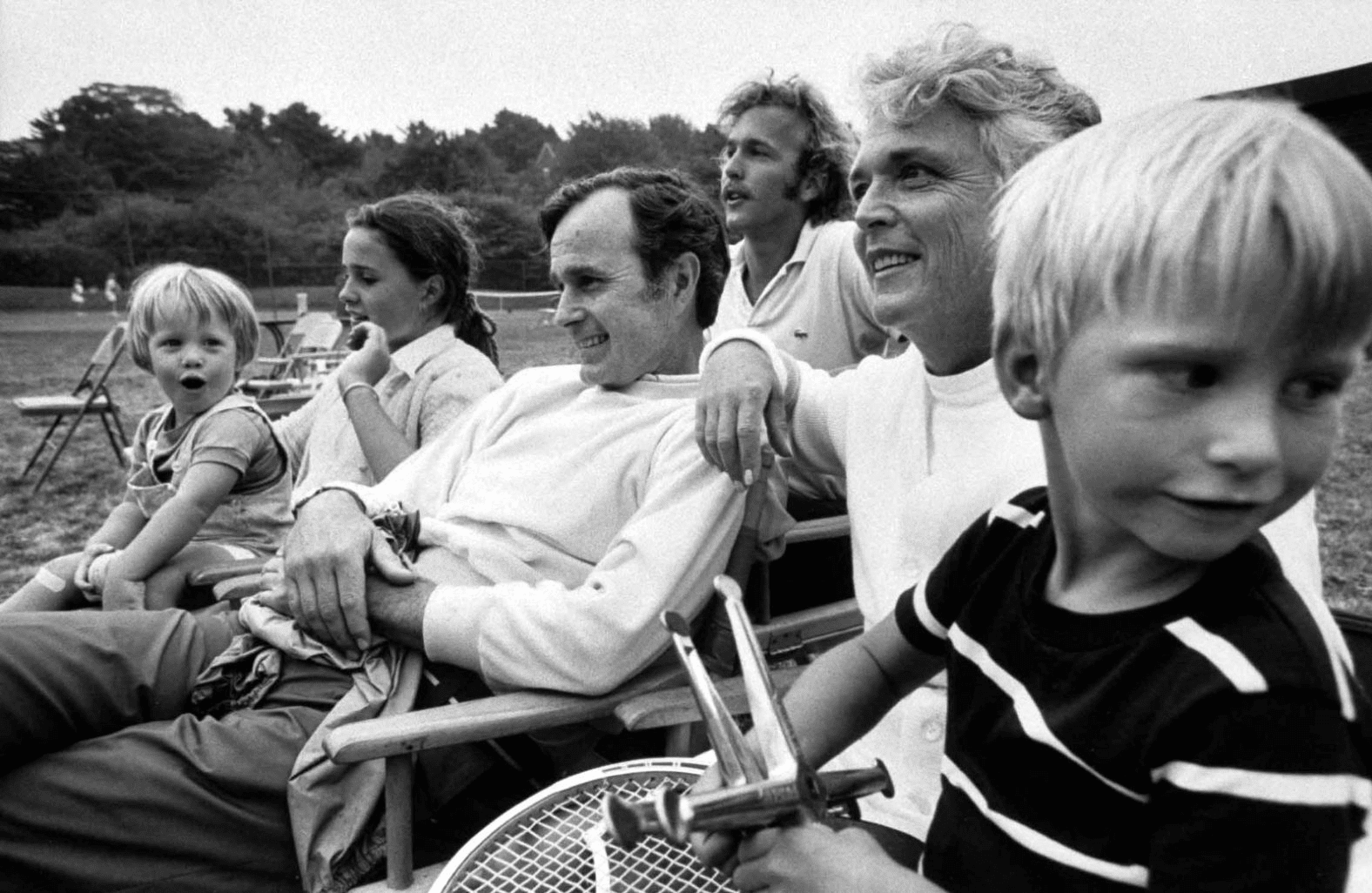 George and Barbara Bush wedding