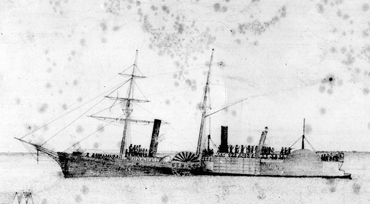 Confederate victory in Galveston